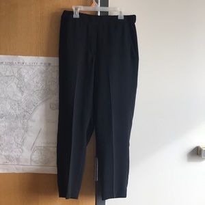 J.Crew Matte Crepe Pants Size 6 Black